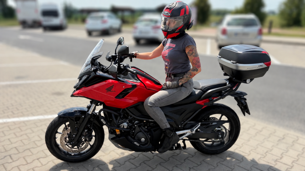 Z motocyklem na Ty
